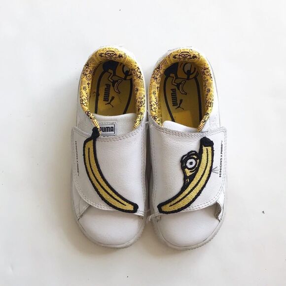 Puma x Minions Velcro sneakers VGUC size 10 - Picture 3 of 10